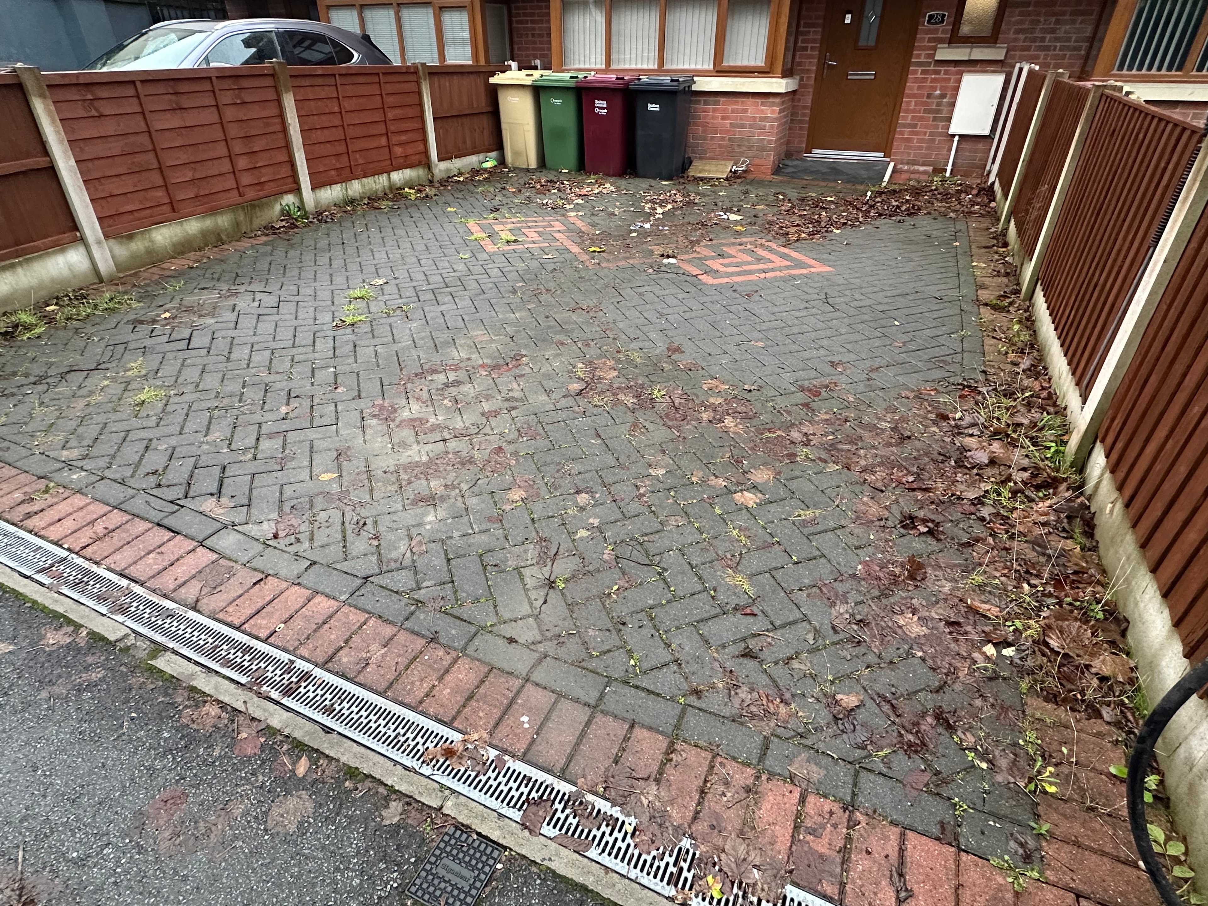 Northern Waters pressure washing — driveway clean